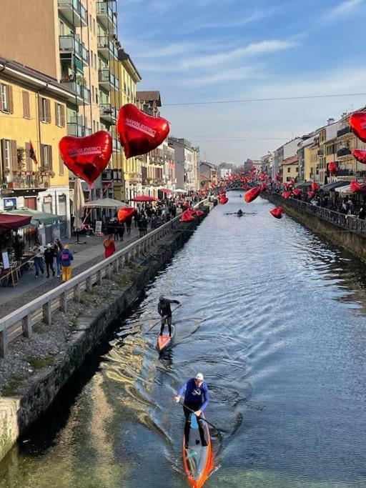 Navigli, 90 Square Meters, Free Parking Ripa Ticinese Leilighet Milano Eksteriør bilde